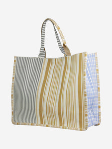 Zimmermann Multicolour striped tote bag