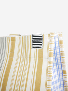 Zimmermann Multicolour striped tote bag