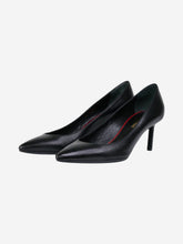 Load image into Gallery viewer, Black pointed-toe pumps Heels Saint Laurent 
