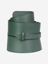 Load image into Gallery viewer, Green leather waist belt Accessories Ulla Johnson 
