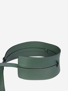 Ulla Johnson Green leather waist belt