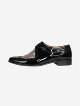 Load image into Gallery viewer, Black patent Derby shoes Flat Shoes Lanvin 
