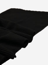 Load image into Gallery viewer, Black crinkled scarf Scarves Loro Piana 
