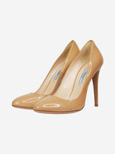 Load image into Gallery viewer, Neutral patent pumps Heels Prada 
