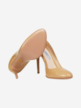 Load image into Gallery viewer, Neutral patent pumps Heels Prada 
