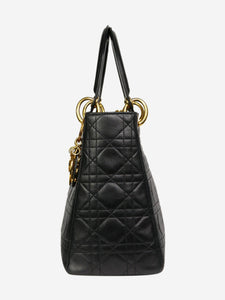Christian Dior Black 1997 medium Lady Dior bag