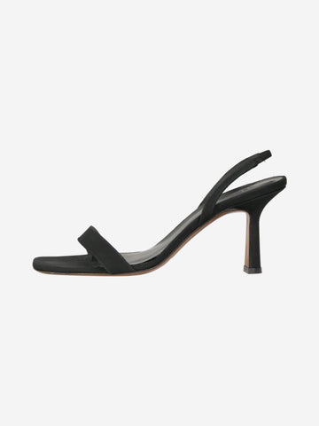 Black slingback sandal heels Heels Neous 