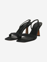 Load image into Gallery viewer, Black slingback sandal heels Heels Neous 
