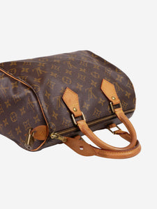 Louis Vuitton Brown 2002 vintage Monogram Speedy 25 bag