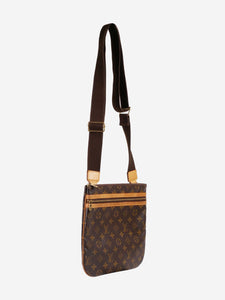 Louis Vuitton Brown 2015 monogram messenger shoulder bag