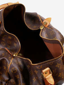 Brown pre-owned Louis Vuitton vintage 1998 monogram keepall