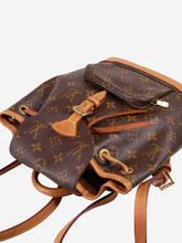 Load image into Gallery viewer, Louis Vuitton Brown 1997 Monogram Montsouris PM backpack Backpacks Louis Vuitton 
