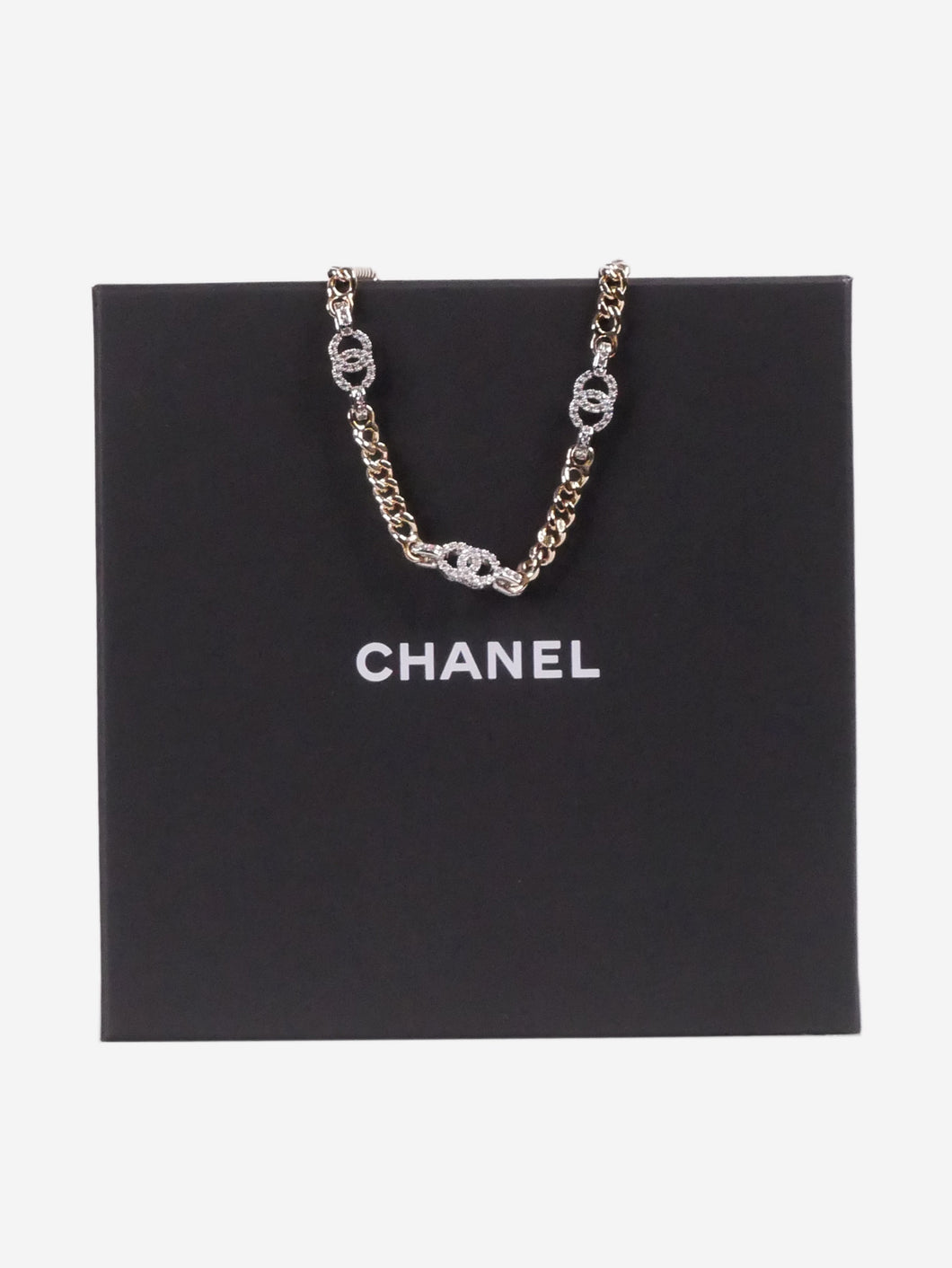 Gold CC chain necklace Jewellery Chanel 