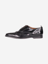 Load image into Gallery viewer, Black lace up brogues - size EU 35 Flat Shoes Burberry 
