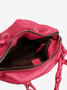 Loewe Pink leather shoulder bag
