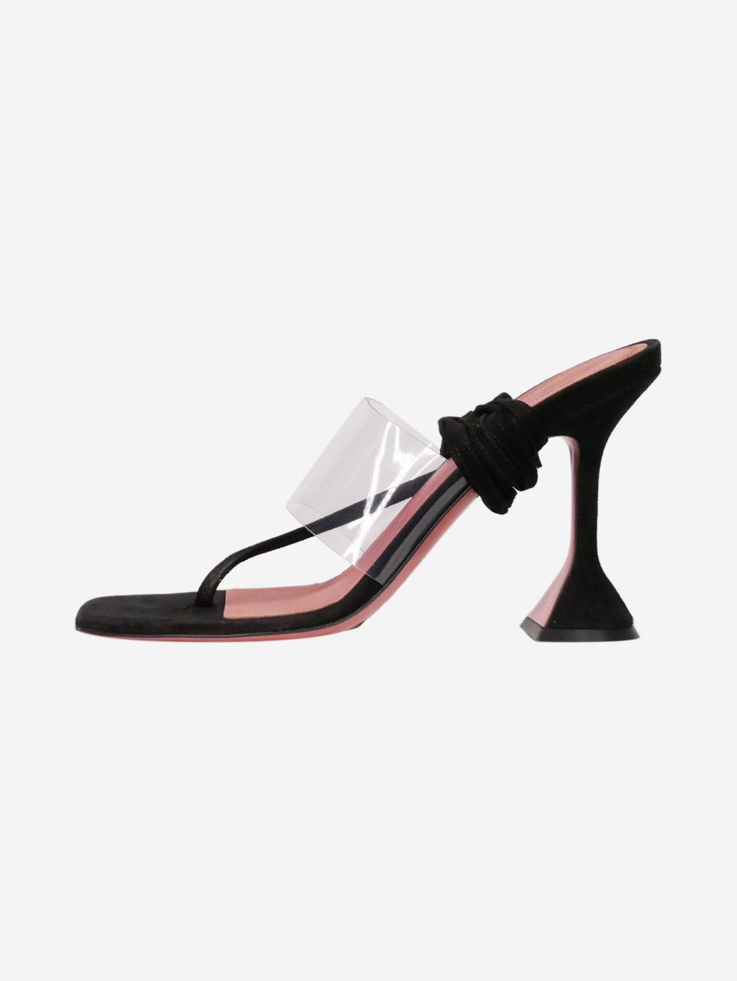 Black Zula sandal heels - size EU 38 Heels Amina Muaddi 