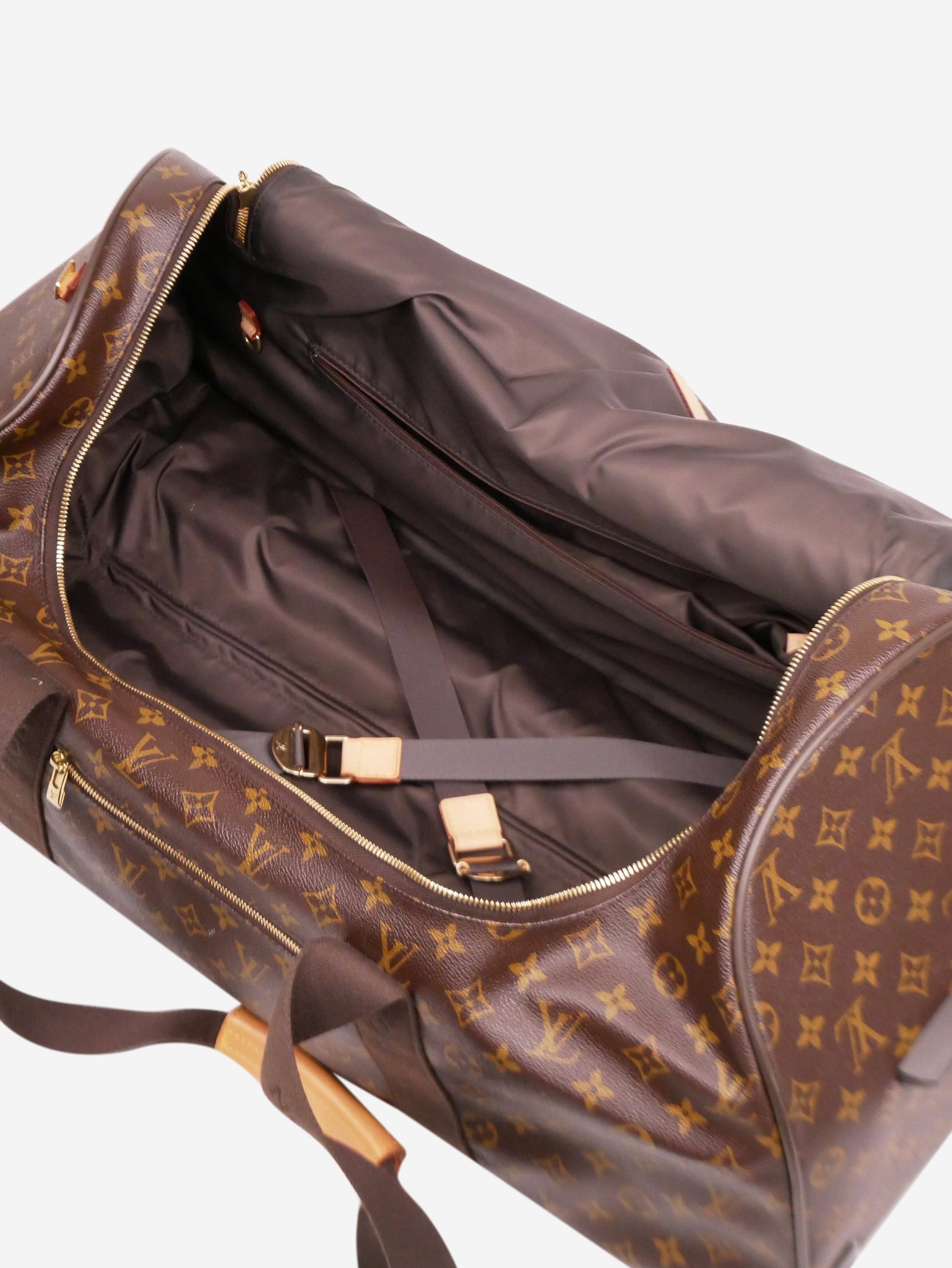 Louis Vuitton pre-owned brown 2014 Monogram duffle suitcase