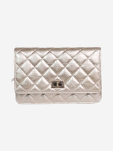 Load image into Gallery viewer, Gold lambskin 2020 gold hardware 2.55 Wallet On Chain Cross-body bags Chanel 
