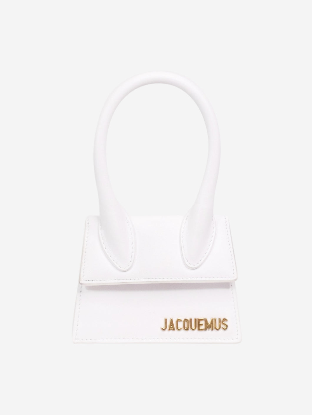 Jacquemus White Chiquito leather cross-body bag - size Shoulder bags Jacquemus 
