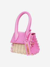 Load image into Gallery viewer, Pink mini pink wicker Chiquito bag Cross-body bags Jacquemus 
