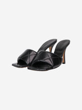 Load image into Gallery viewer, Black padded sandal heels - size EU 40 Heels Bottega Veneta 
