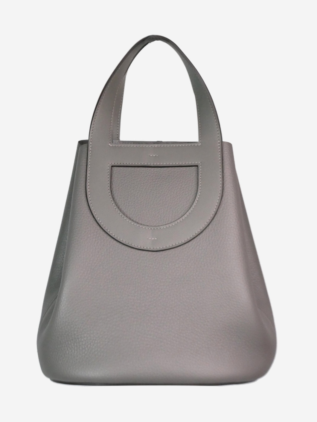 Grey 2022 23 In The Loop Clemence top handle bag Top Handle Bags Hermes 