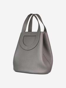 Hermes Grey 2022 23 In The Loop Clemence top handle bag