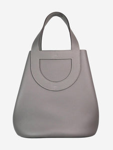 Hermes Grey 2022 23 In The Loop Clemence top handle bag