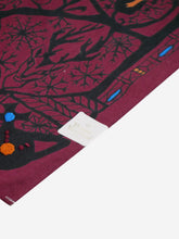 Load image into Gallery viewer, Burgundy patterned scarf Scarves Vivienne Westwood 
