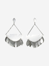 Load image into Gallery viewer, Silver bird drop earrings Jewellery Isabel Marant 
