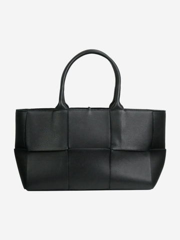 Black small Acro Tote Top Handle Bags Bottega Veneta 