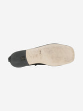 Load image into Gallery viewer, Brown leather pleated-toe Mary Jane ballet flats - size EU 38 Flat Shoes Hereu 
