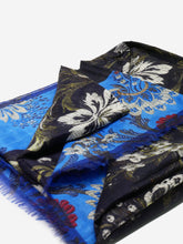 Load image into Gallery viewer, Blue floral printed scarf Scarves Dries Van Noten 
