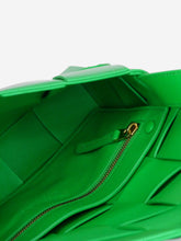Load image into Gallery viewer, Green maxi patent Cassette shoulder bag Shoulder bags Bottega Veneta 
