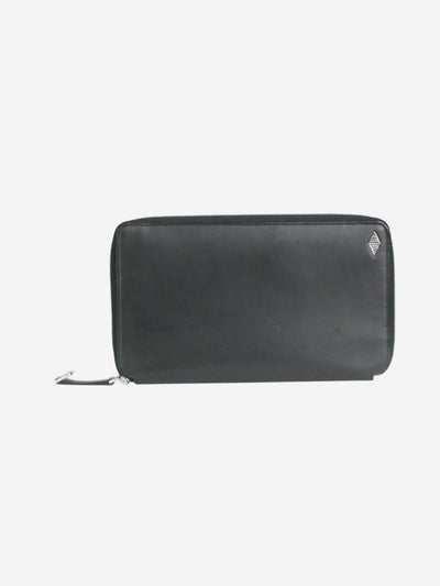 Black leather travel wallet Wallets, Purses & Small Leather Goods Cartier 