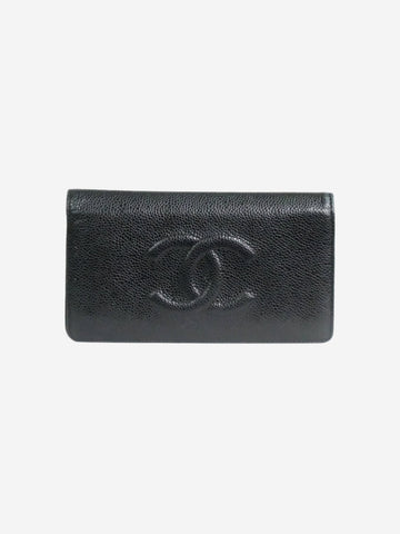 Black 2011 caviar leather purse Wallets, Purses & Small Leather Goods Chanel 