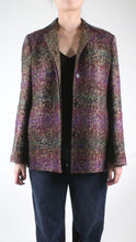 Load and play video in Gallery viewer, Multi wool jacket - size UK 12
