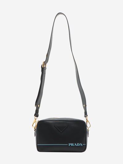 Black leather shoulder bag Shoulder bags Prada 