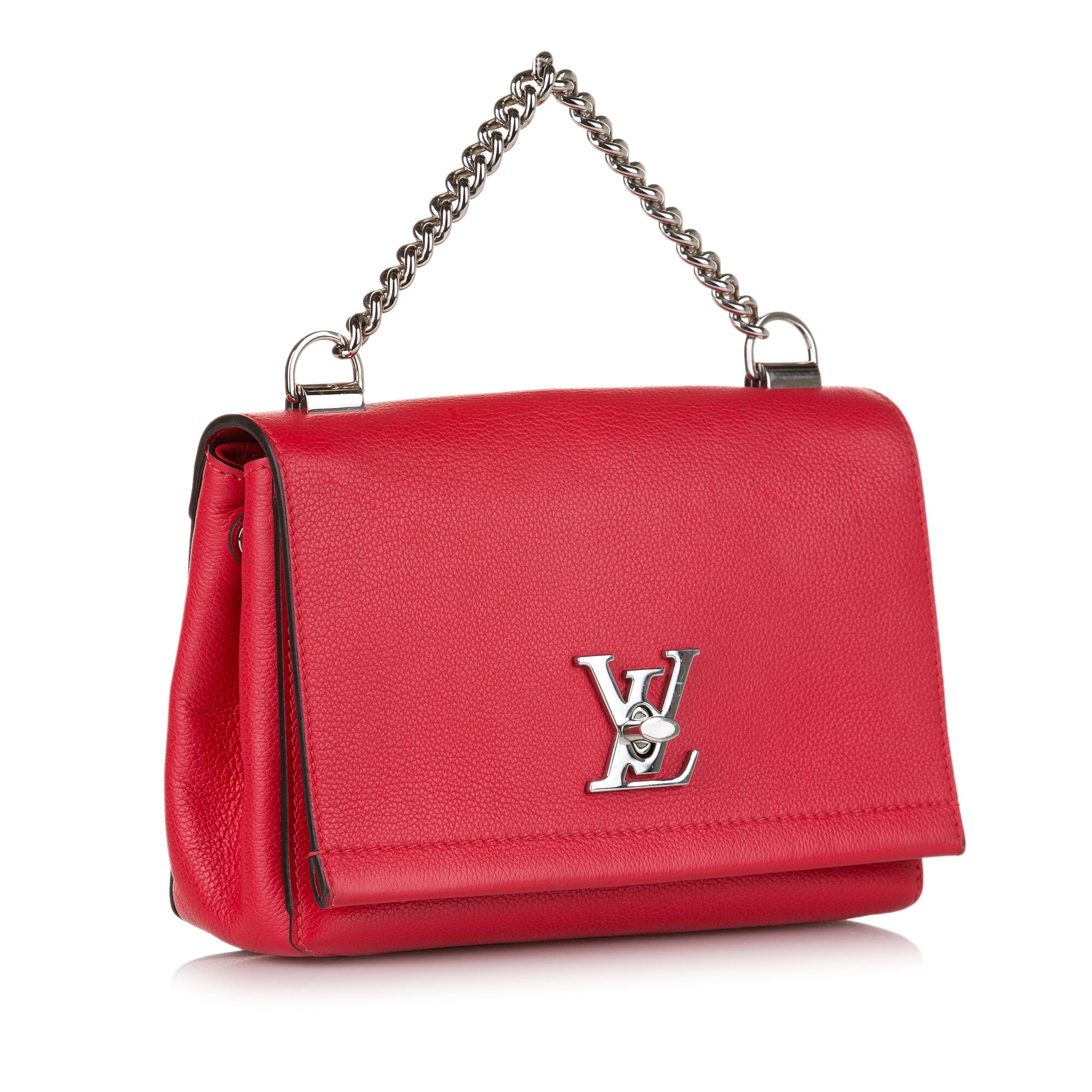 Authentic Louis Vuitton Classic Lock Me Shoulder Hand Bag