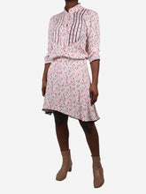 Load image into Gallery viewer, Pink floral lace trimmed dress - size S Dresses Zadig &amp; Voltaire 
