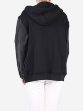 Load image into Gallery viewer, Black hooded denim jacket - size S Coats &amp; Jackets Alexander Wang 

