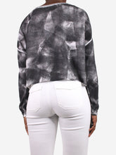 Load image into Gallery viewer, Black cropped sweater - size One Size Knitwear Sarah Pacini 
