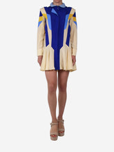 Load image into Gallery viewer, Blue silk hooded zip-up dress - size IT 36 Dresses Stella McCartney 
