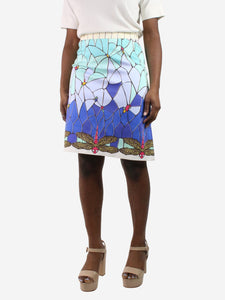 Carlotta Poliglotta Multicoloured printed skirt - size S