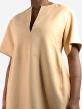 Load image into Gallery viewer, Neutral v-neck dress - size FR 42 Dresses Celine 

