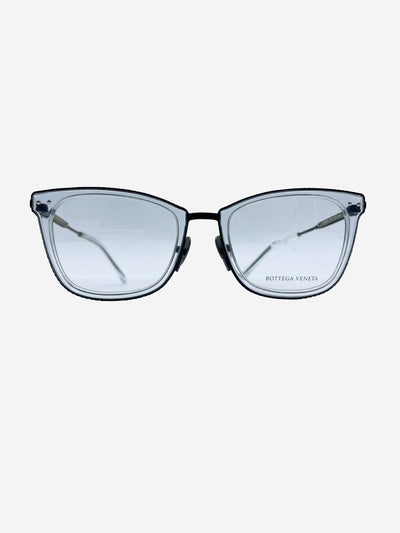 Clear and black lens glasses Sunglasses Bottega Veneta