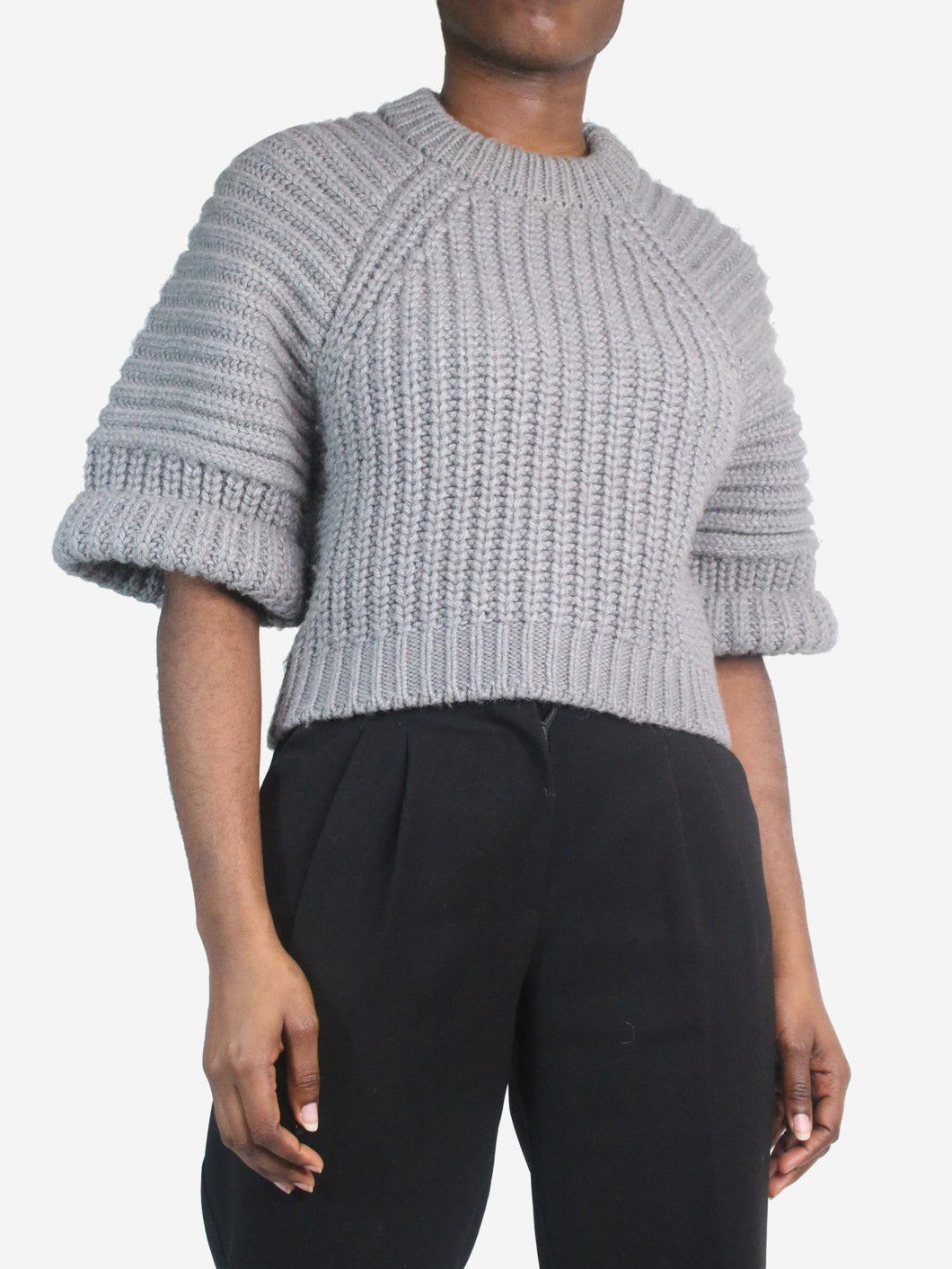 Grey jumper - size FR 38 Knitwear Balenciaga 
