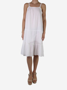 ME+EM White slip on dress - size UK 10