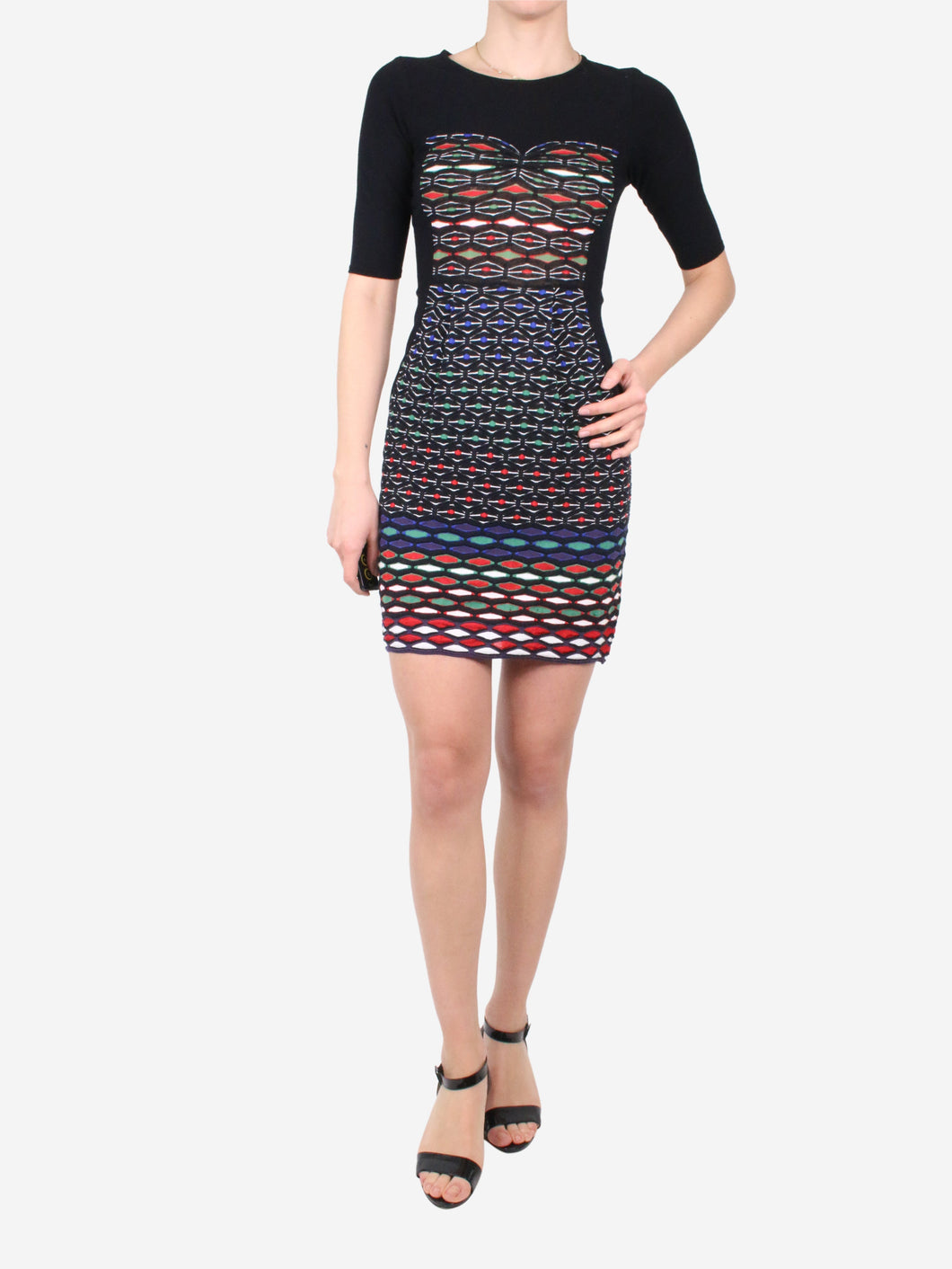 Multicoloured patterned dress - size IT 40 Dresses Missoni 