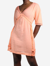 Load image into Gallery viewer, Orange kaftan - size M Dresses Heidi Klein 
